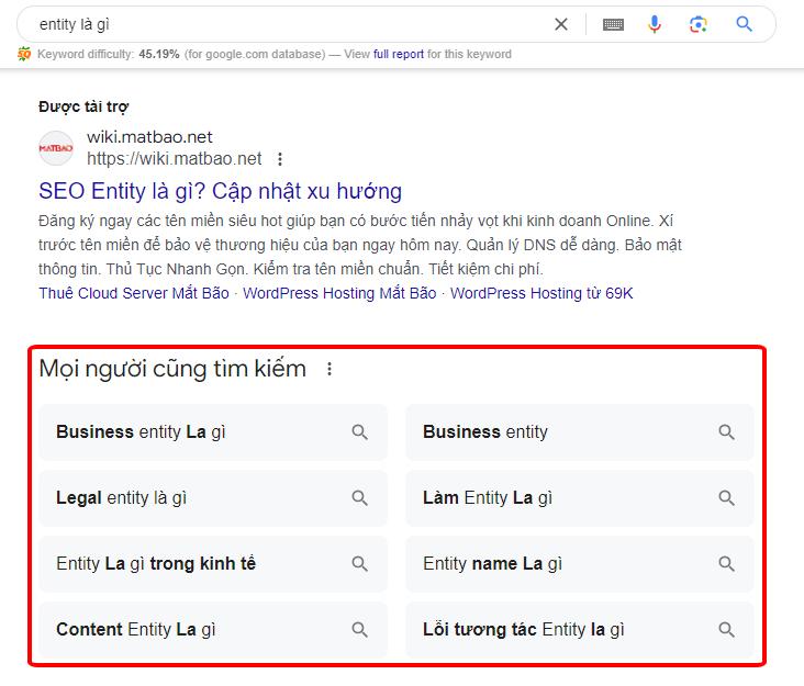 Chọn các từ khóa LSI cần thiết từ Google Suggest