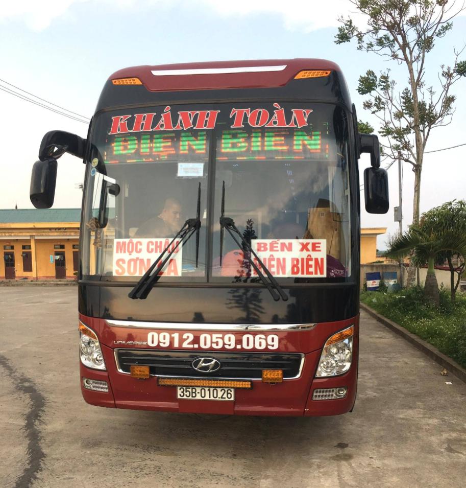 Xe khách Khánh Toàn Ninh Bình Bắc Giang