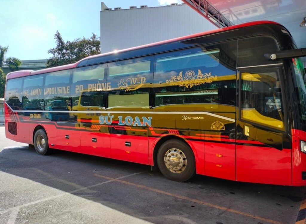 Xe khách Sử Loan tuyến Ninh Bình Hải Dương